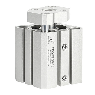 SMC型三轴三杆CQMB带导杆薄型气缸CDQMB12/16/20/25X32X40X50-25