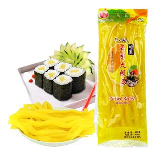 寿司料理黄萝卜寿司材料食材套装盐渍萝卜寿司萝卜条调味金大根