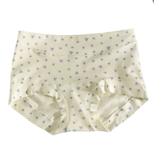 平角女士内裤纯棉女生抑菌全棉裆2025新款大码胖mm防走光四角短裤