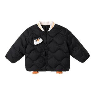 嘟嘟家宝宝儿童轻薄羽绒服男童女童冬季鸭绒保暖上衣内胆外出三防