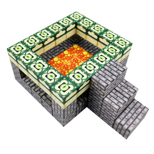 MC我的世界磁力积木方块儿迷你周边强磁铁磁吸大颗粒儿童益智玩具