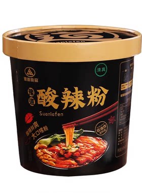 135g*6桶清真豫道黑金版酸辣粉