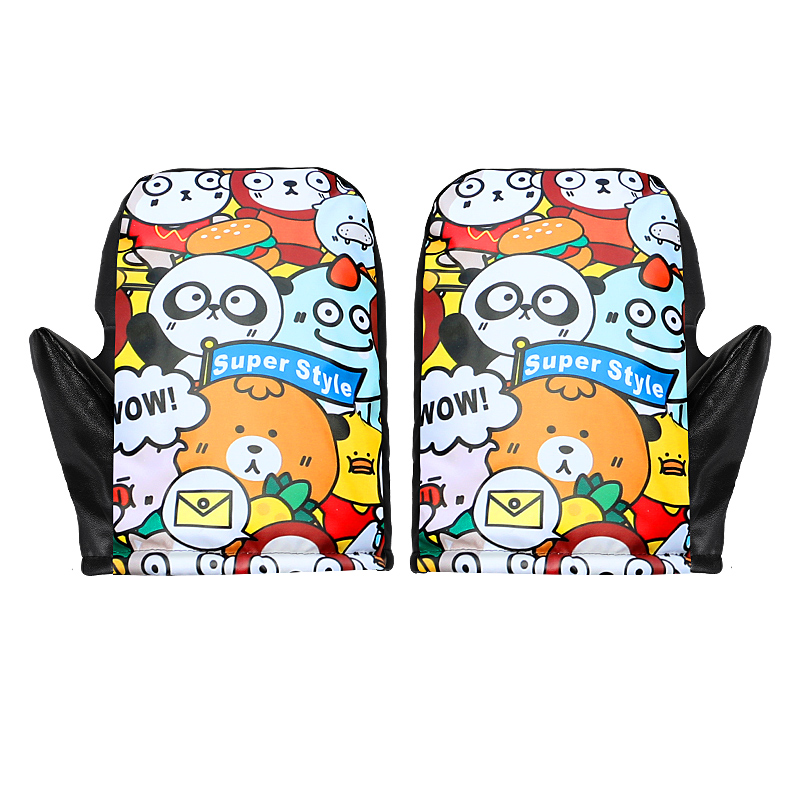 电动摩托车把套冬季保暖加厚电动车手套防水防寒电瓶车棉把套护手