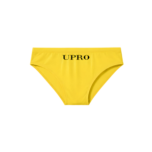UPRO x CurioHood联名三角泳裤黄色字母印花发售（15天内发）