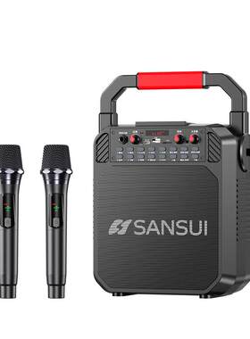 山水SK20新款蓝牙音箱户外大音量家用广场舞小型K歌便携手提音响