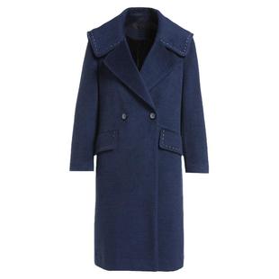 100%绵羊毛 | 乔万尼2025冬新品双面呢大衣简洁设计款EI4A582