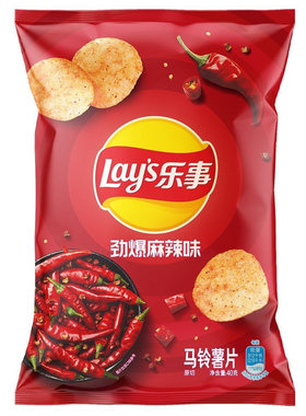 乐事薯片飘香麻辣锅味70g