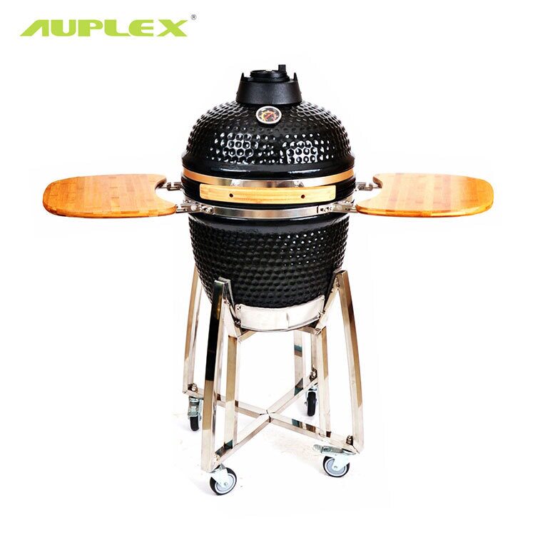 欧美直供18寸陶瓷bbq烤炉烤肉烤牛排烤鸡炉家用商用户外熏炉