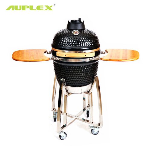 欧美直供18寸陶瓷bbq烤炉烤肉烤牛排烤鸡炉家用商用户外熏炉