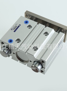 TCM系列 三轴三杆带导杆 加厚缸体导杆TCM32X50S/60s/70s三轴气缸