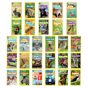 100元5件 国家地理kids 美国国家地理儿童英语分级阅读National Geographic Kids Readers Pre-Level进口英文原版书籍 科普认知