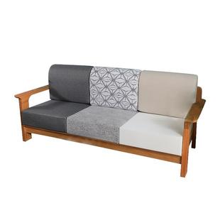 60D沙发垫子定制高密度海绵垫红木坐垫实木加厚硬带靠背订做座垫