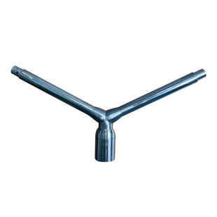 农用灌溉羊角喷枪360度自动旋转抗旱浇地草坪除尘不锈钢Y型喷头