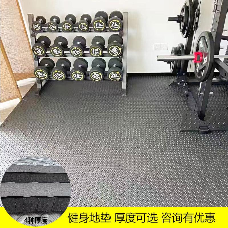 健身黑色泡沫地垫 大号家用儿童爬行垫拼接加厚 卧室铺地板垫子60