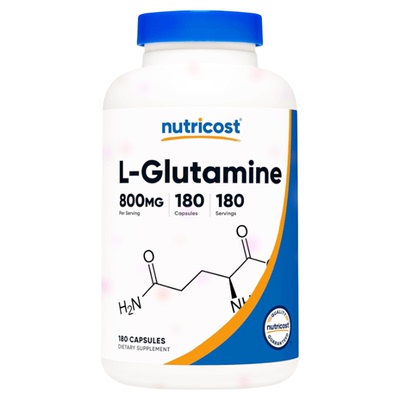 美国直邮NUTRICOST谷氨酰胺胶囊