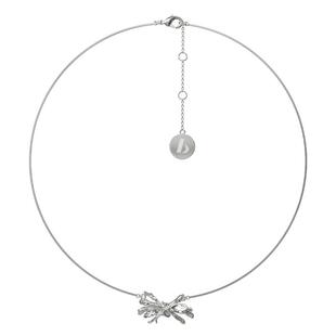 BOONEE树枝蝴蝶结项链女新款轻奢小众设计感颈链锁骨链送女友礼物