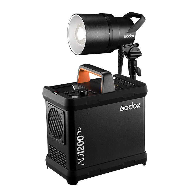 godox神牛AD1200Pro外拍灯闪光灯电箱套装TTL高速同步2.4G前后帘同步摄影灯影棚外景商业拍摄专业灯徕卡佳能