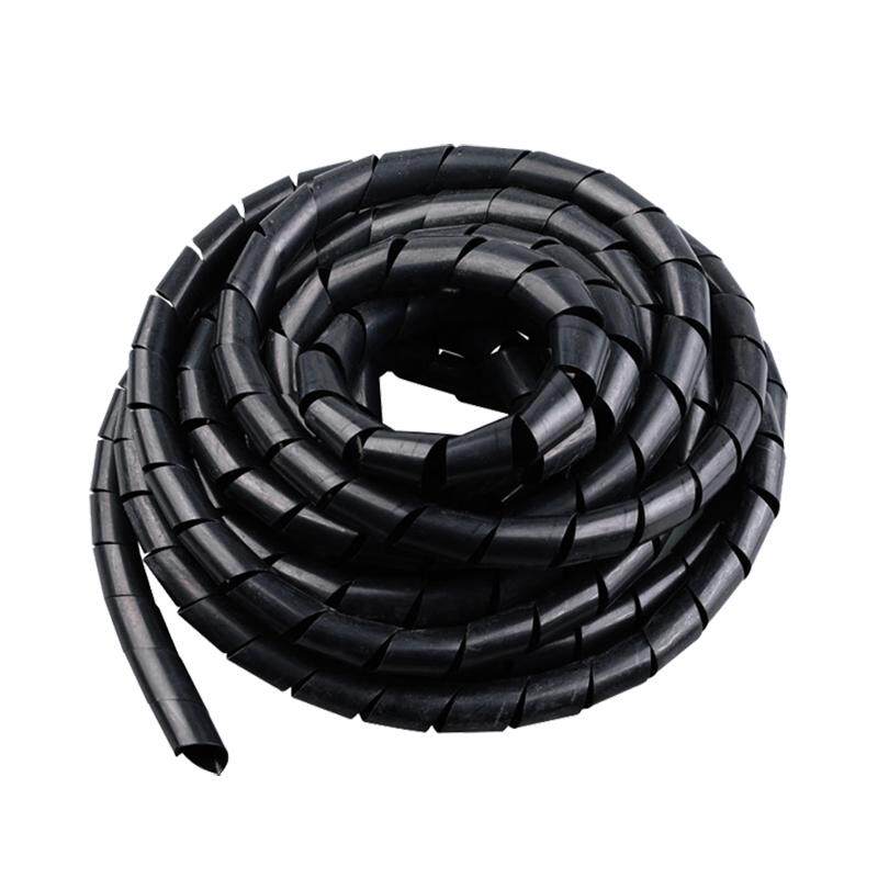 缠绕管PE绕线管理线器束线缠线管固定电线保护套包线管 外径8mm