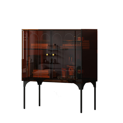 轻奢风客厅玄关靠墙收纳柜