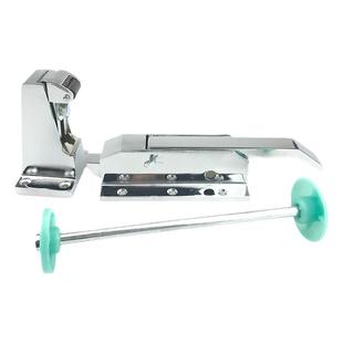 冷库门锁1700锌合金安全锁工业烘箱门把手烤箱门把锁冷库门配件