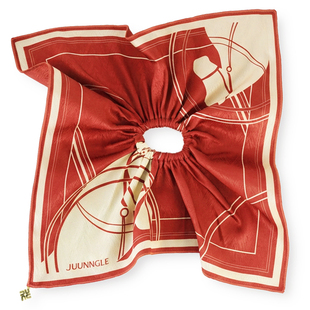 【马年限定】JUUNNGLE洲谷逍遥游方形发圈小众原创新年礼物送女友