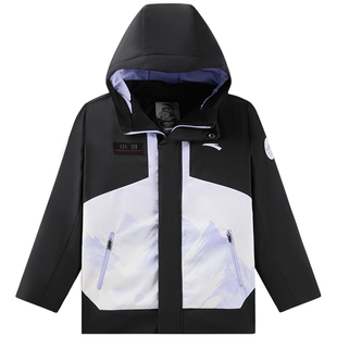 中国冰雪安踏儿童女大童羽绒服2025冬款新保暖中大童四防羽绒外套