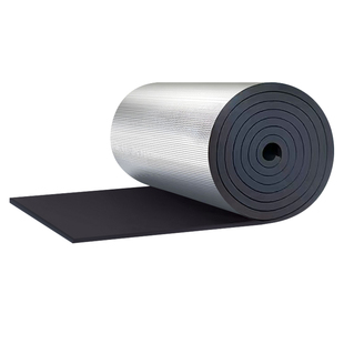 保温棉隔热棉屋顶楼顶防火耐高温防晒自粘橡塑铝膜隔热板铝箔材料