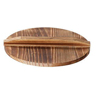 杉木锅盖炒锅盖老式家用大锅盖木头盖子水缸盖手工木锅盖通用耐热