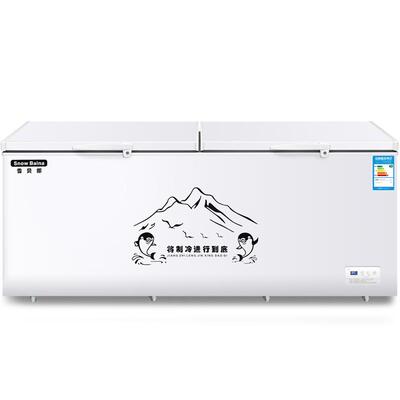 雪贝娜1388冰柜商用大容量冷冻柜