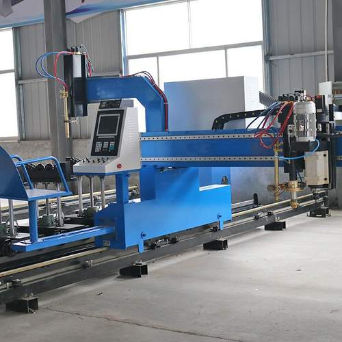 龙门式数控切割机板管数控管材管体切割设备便携龙门等离子切割机