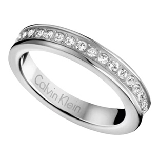 Calvin Klein满天星ck情侣戒指男女小众时尚轻奢简约恋爱生日礼物