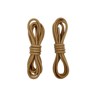 马丁靴鞋带适配大黄蜂骆驼男款女款皮鞋鞋带cat黄棕色红棕色圆绳