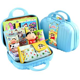 蜡笔小新文具套装礼盒男孩一年级学习用品全套小学生儿童开学大礼包幼升小入学礼物多功能男生高颜值文具盲盒