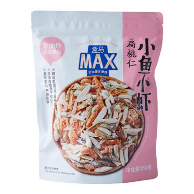 盒马MAX扁桃仁小鱼小虾坚果袋装