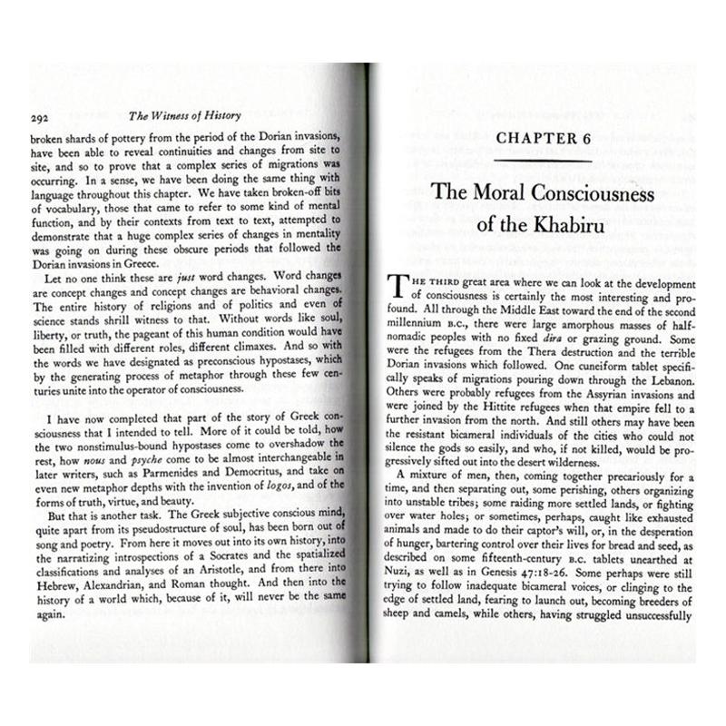 二分心智的崩塌 人类意识的起源 The Origin of Consciousness in the Breakdown of the Bicameral Mind 英文原版 英语书籍