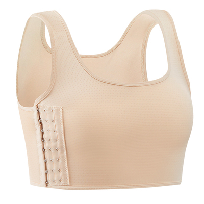 夏季超薄束胸防震大胸显小运动