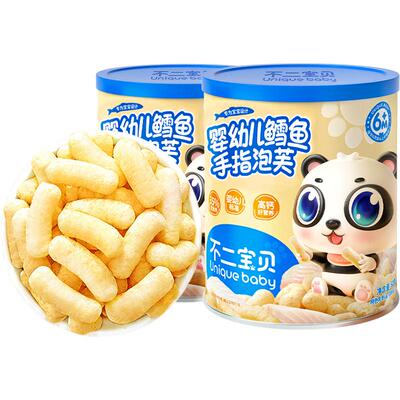 不二宝贝6个月手指泡芙条高营养