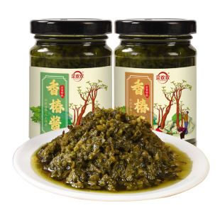 墨优百货菜欢欢香椿芽酱正宗山东沂蒙特产头茬嫩芽拌饭拌面下饭酱