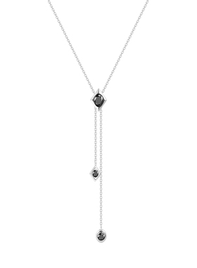 Le' Murmure 新古典主义 獨家开模 原创纯手工黑玛瑙吊坠毛衣链女