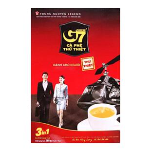 正品G7咖啡越南原装进口中原三合一速溶咖啡粉3合1香浓越文版冲饮