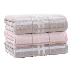 图强浴巾纯棉成人加大加厚男女家用柔软不易掉毛柔软洗澡裹巾浴巾