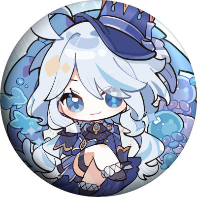 【余量现货】原创原神同人周边节日 第2弹 芙宁娜/神里绫华 吧唧