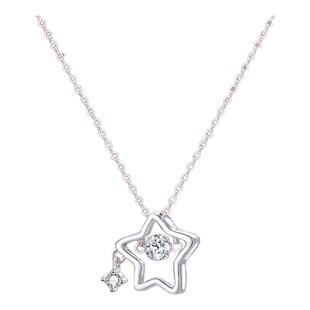 「幸运星」纯银s999星星项链女轻奢小众精致锁骨链送闺蜜生日礼物