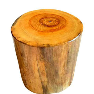 香樟木墩树墩凳子实木墩子根雕原木树桩木桩底座茶几茶桌圆木凳子
