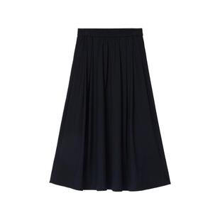 【新品】素然 ZUCZUG 4M36 26秋女士通勤羊毛尼龙混纺长半裙伞裙