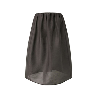 [AMOMENTO]  25PS Shirring Organza Skirt 25年透视欧根纱半身裙