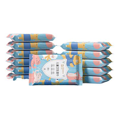 随身消毒湿巾德佑儿童