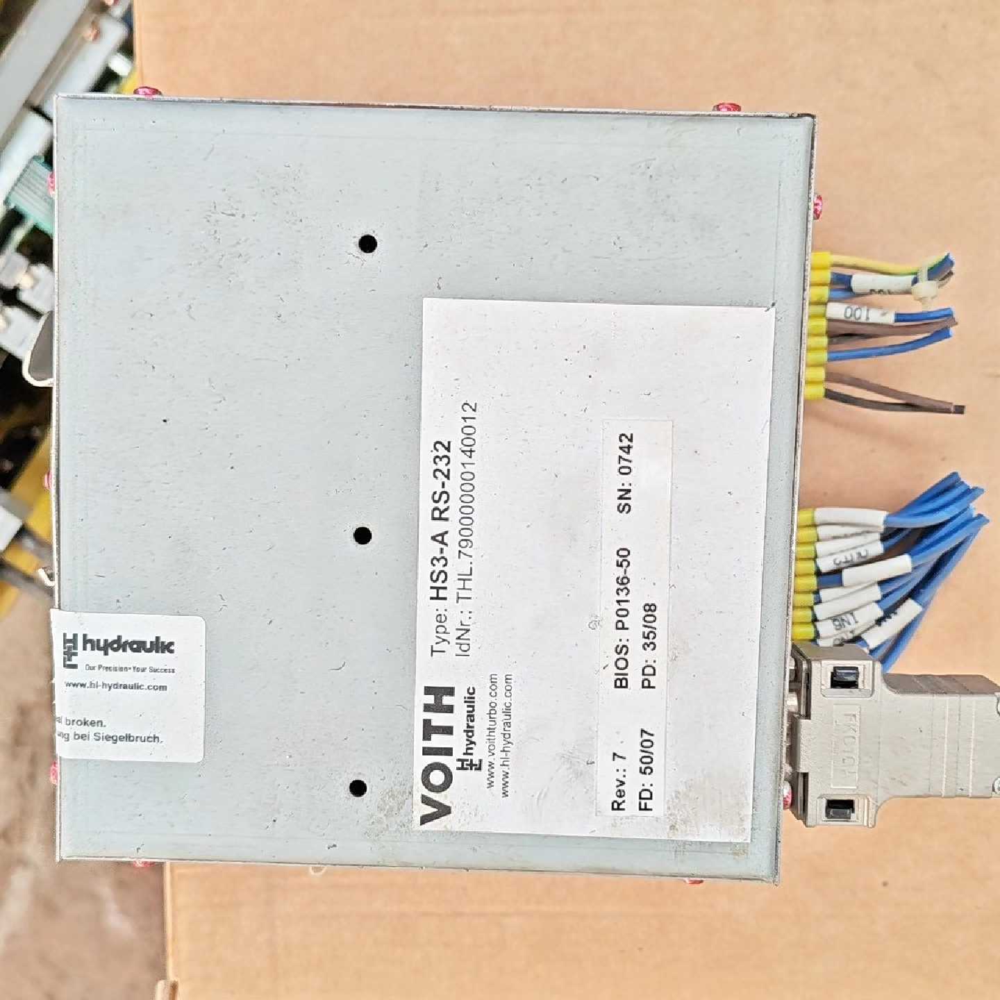 议价德国哈雷控制器HS3-A RS232,功能包好,成色不错,5