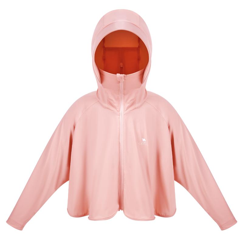 骆驼女童防晒衣冰丝春夏防紫外线男大童皮肤衣透气儿童防晒服外套