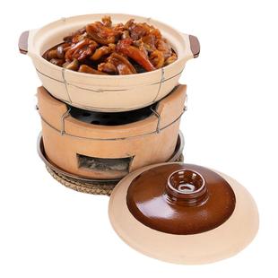 炭炉打边炉锅老式港式砂锅木炭炉商用火锅碳炉红泥炉子羊肉汤火锅